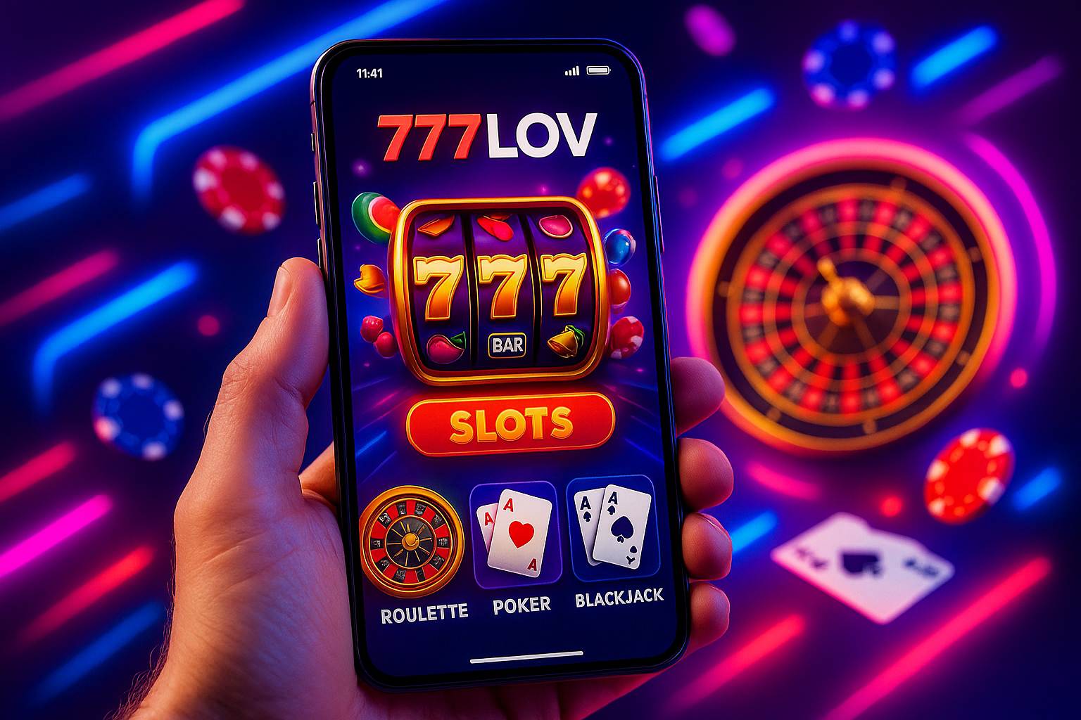 Baixar o 777LOV Cassino App