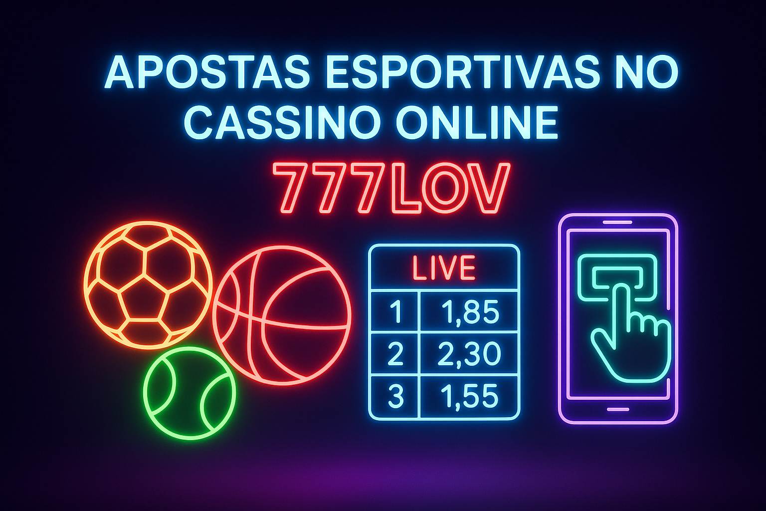 Aposte em apostas esportivas no cassino online 777LOV