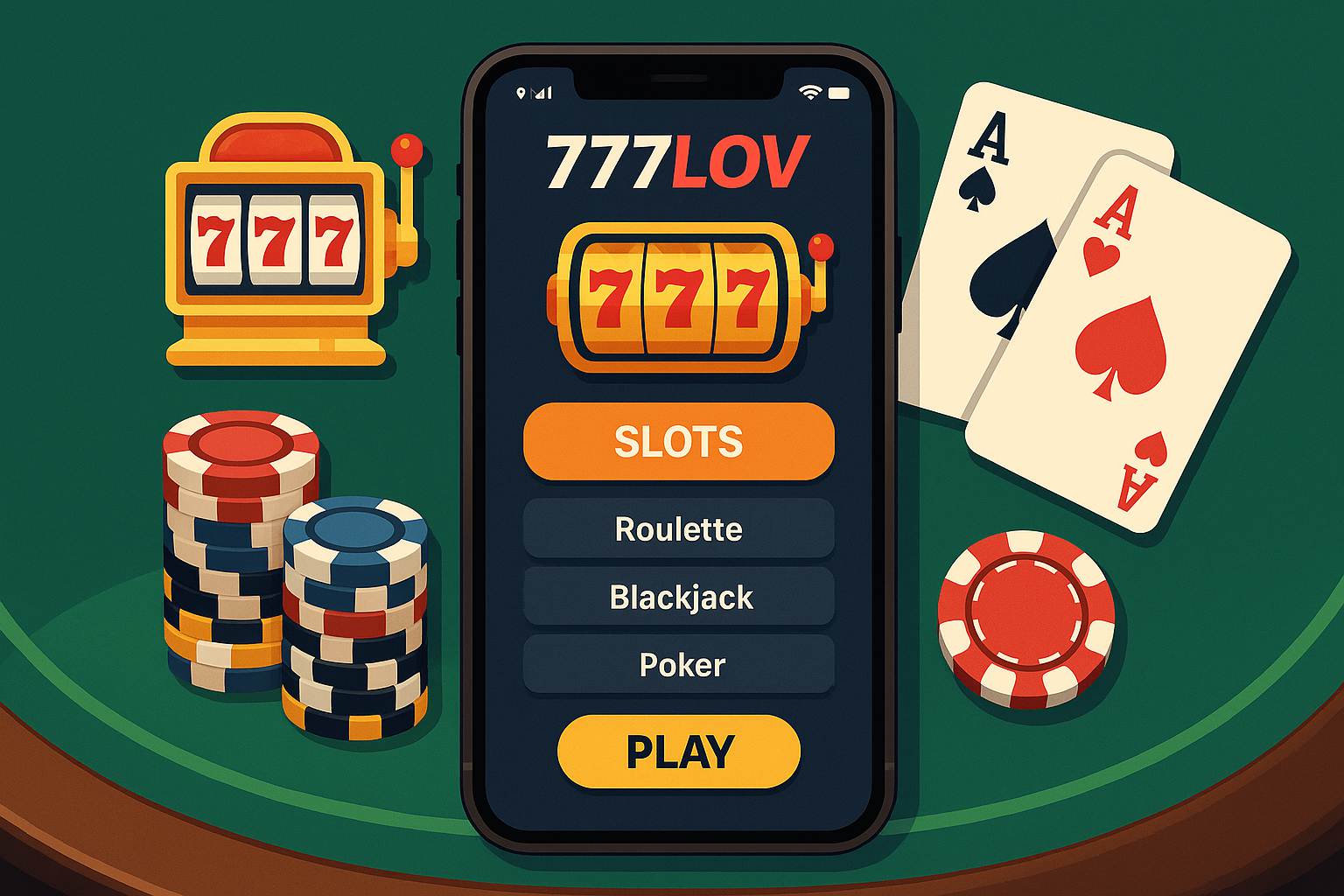 Login no Cassino 777LOV 